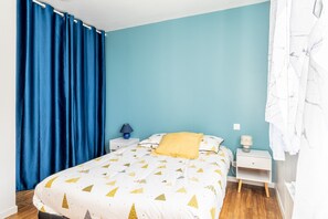 2 soveværelser, strygejern/strygebræt, gratis Wi-Fi, sengetøj