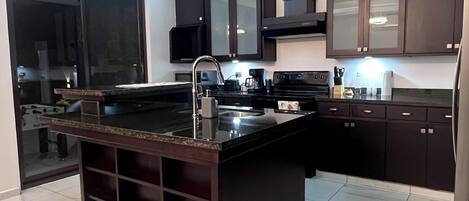 Microwave, oven, stovetop