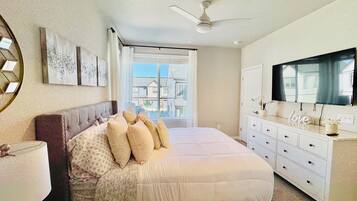 3 bedrooms, iron/ironing board, travel crib, WiFi