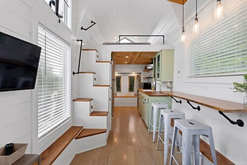 #1 Junior Mint · Junior Mint @ Acony Bell Tiny Home Village