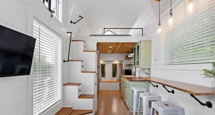 #1 Junior Mint · Junior Mint @ Acony Bell Tiny Home Village