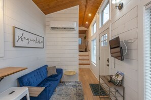 TV - #1 Junior Mint · Junior Mint @ Acony Bell Tiny Home Village (Mills River)