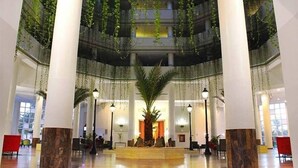 Sitteområde i lobbyen