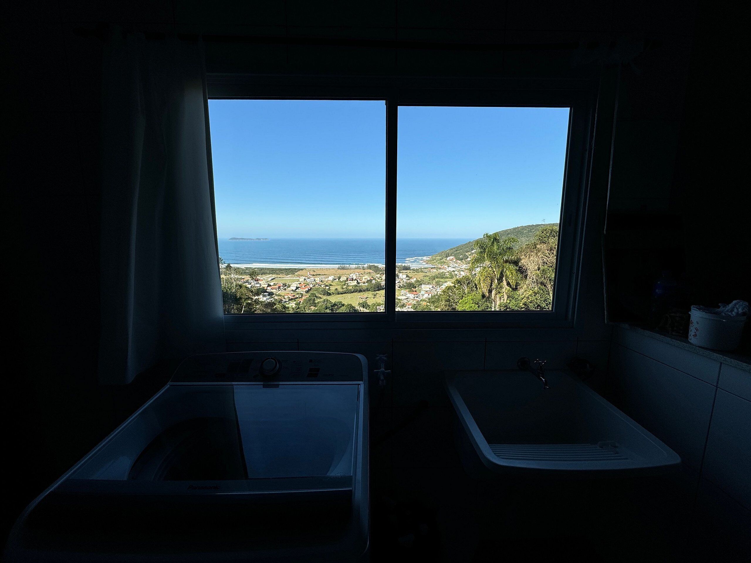 Casa lua de mel, acesso à piscina, vista para a praia | Parte interna