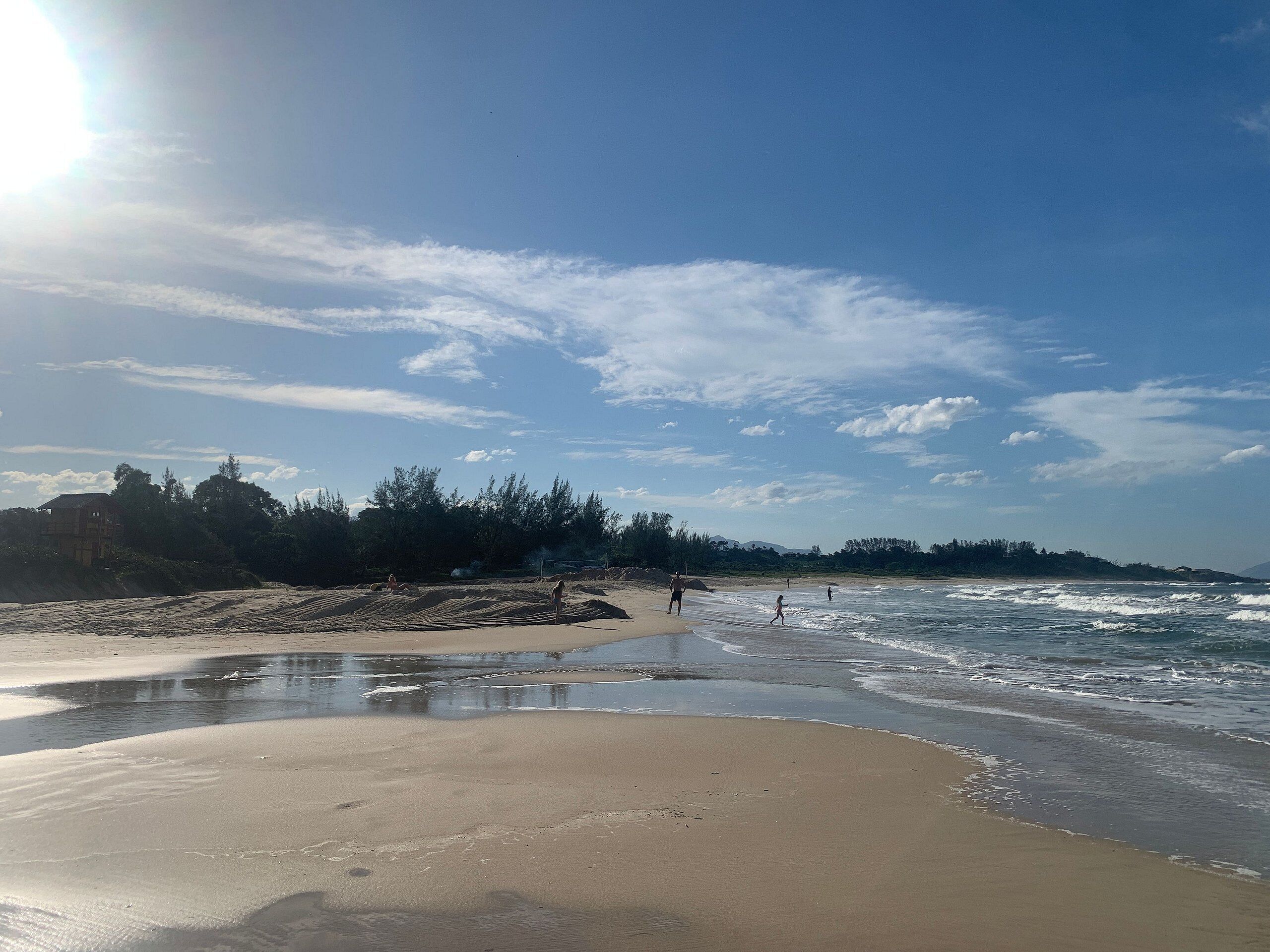 Beach nearby, white sand