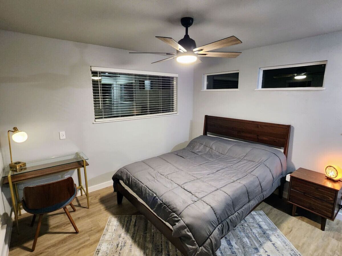 1 Schlafzimmer, Schreibtisch, WLAN, Bettwäsche