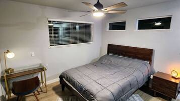 1 Schlafzimmer, Schreibtisch, WLAN, Bettwäsche