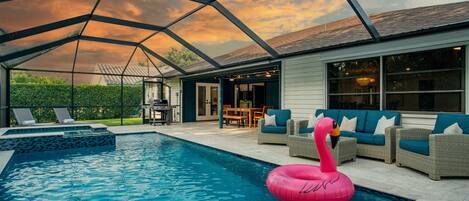 Außenpool, beheizter Pool