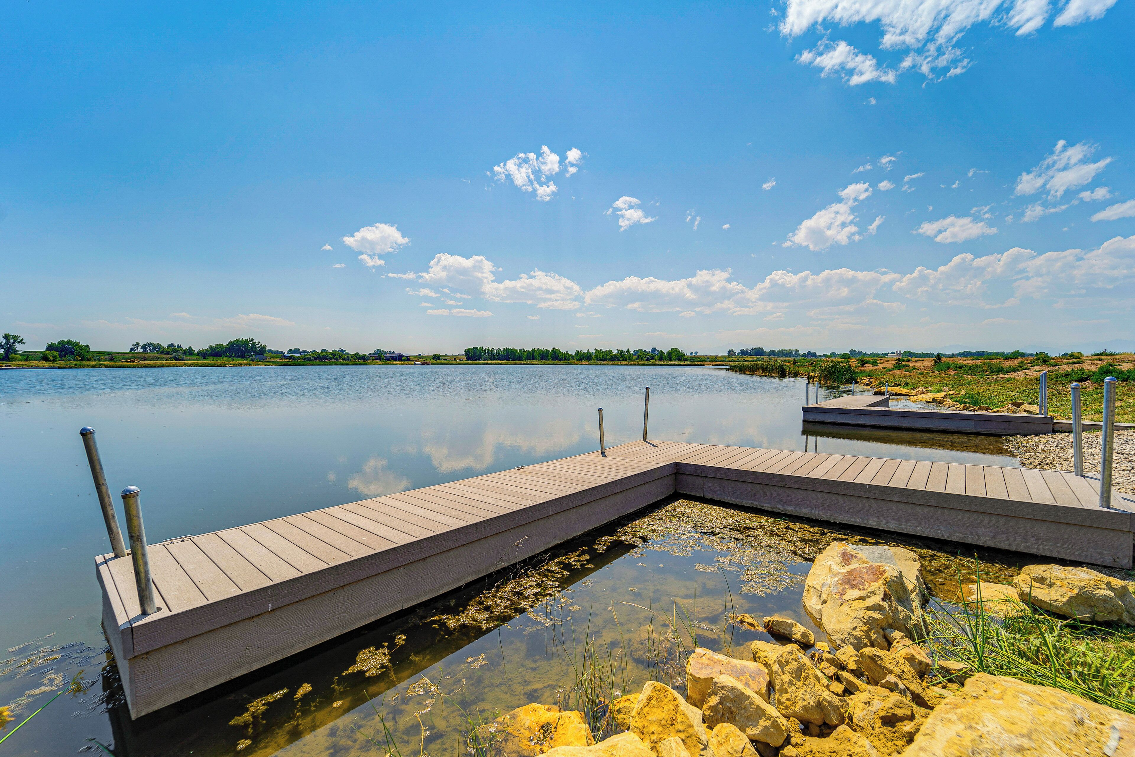 NOCO Johnstown Lake Retreat w/ Shared Dock!