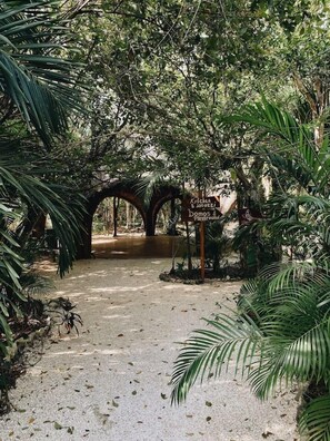 Enceinte de l’hébergement