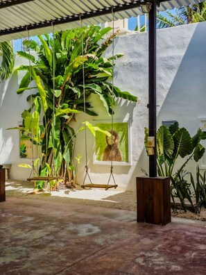 Overnattingsstedets uteområder