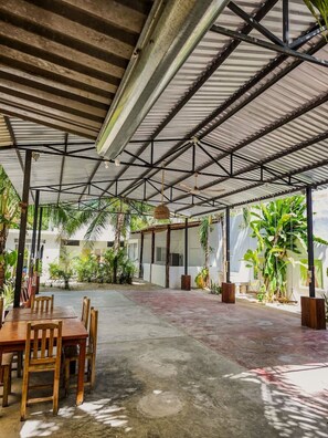 Udendørs spisemuligheder