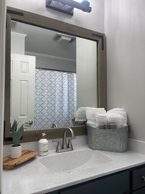 Towels, toilet paper