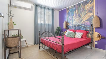 1 chambre, fer et planche Ă repasser, Wi-Fi, draps fournis