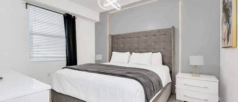 2 bedrooms, iron/ironing board, free WiFi