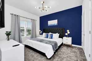 4 chambres, fer et planche à repasser, lit parapluie, Wi-Fi gratuit