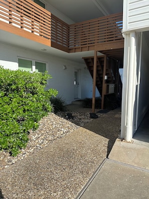 Exterior detail - Sunflower Unit #3. 2-bedroom apartment in peaceful Corpus Christi. (Corpus Christi)