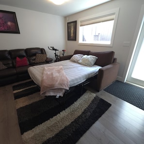1 chambre, fer et planche Ă repasser, Wi-Fi, draps fournis