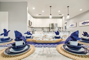 Toaster, dining tables - Welcome to Coastal Cove - A Luxurious Family Retreat in Panama City Beach (Panama City Beach)
