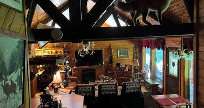 Luxury cabin located for easy access to UTV/ATV trails and snowmobile trails.