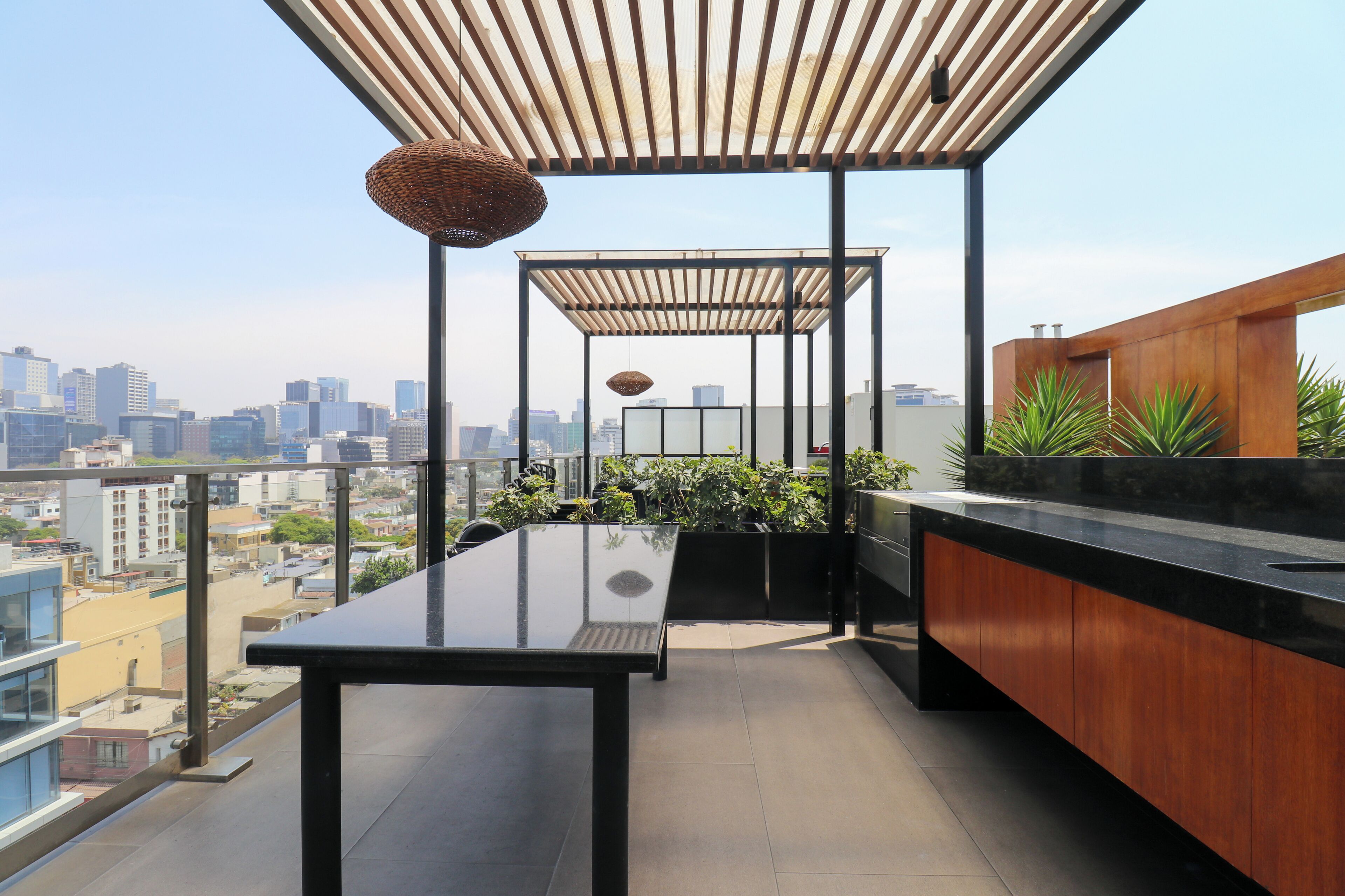 Rooftop terrace