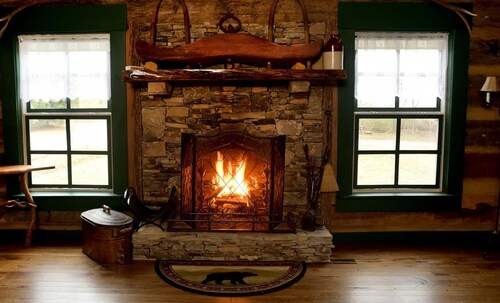 Unplug & Recharge at “Visions of the Past” - our Rustic Cabin from 1844