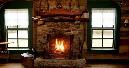Unplug & Recharge at “Visions of the Past” - our Rustic Cabin from 1844