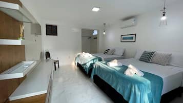 Comfort Quadruple Room, Pool View | Free WiFi