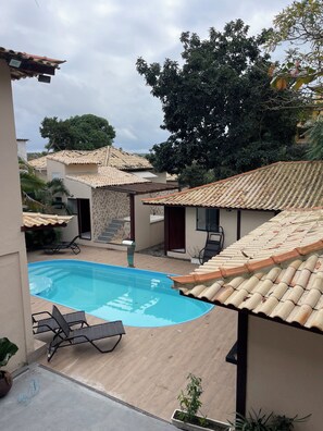 A szálláshely homlokzata