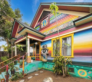 Exterior - Whimsical Artist’s Retreat | Heated Pool + Backyard Oasis (San Diego)