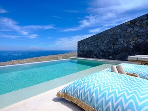 Una piscina riscaldata