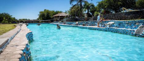 Seasonal outdoor pool
