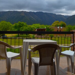 Superior-Ferienhütte, Bergblick | Terrasse/Patio