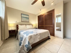 1 bedroom, iron/ironing board, travel crib, WiFi