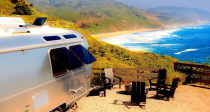 Beachfront California Coast Airstream