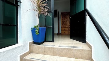 Standard Double Room | Bathroom | Shower, towels, soap, shampoo