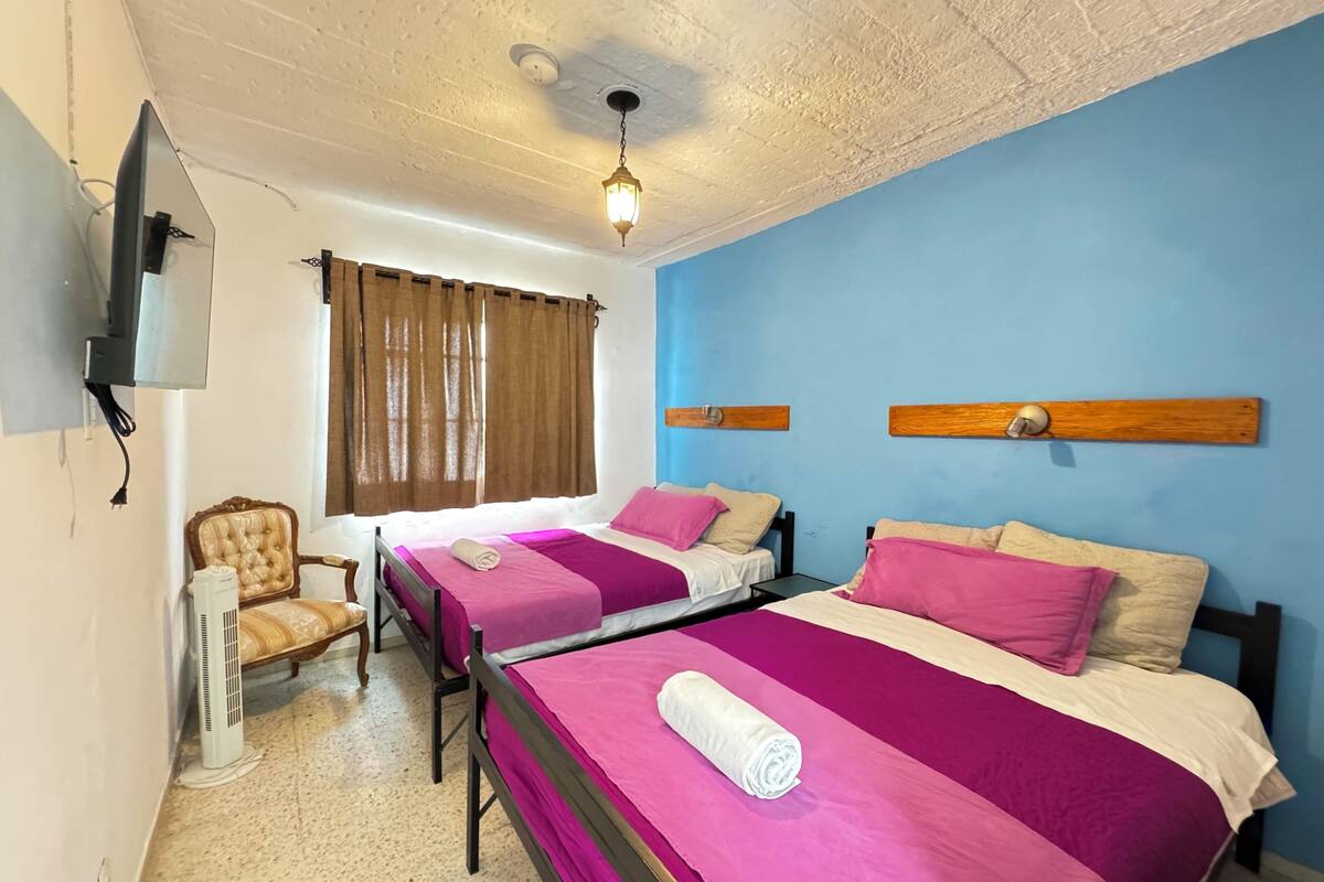 Free WiFi, bed sheets