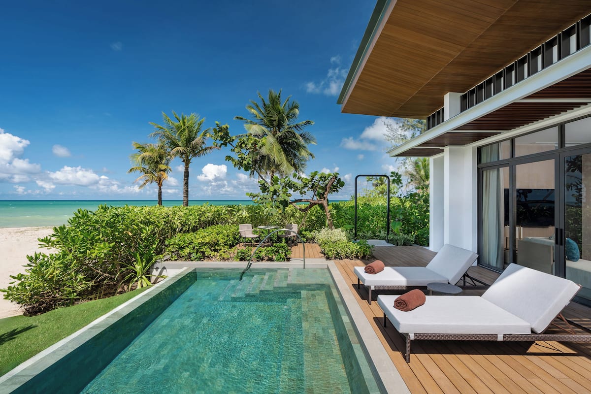 Villa, 1 chambre, balcon | Vue sur la plage/l’océan