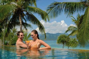 2 outdoor pools, pool umbrellas, sun loungers - The Sira, A Luxury Collection Resort And Spa, Lombok (Tanjung)
