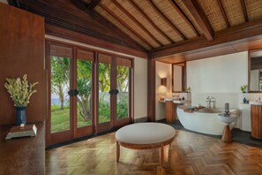 House, 3 Bedrooms, Private Pool | Bathroom | Separate tub and shower, free toiletries, hair dryer, bathrobes - The Sira, A Luxury Collection Resort And Spa, Lombok (Tanjung)