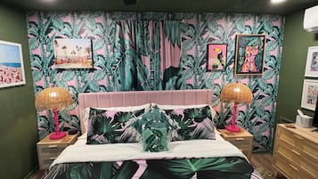 2 chambres, fer et planche Ă repasser, Wi-Fi gratuit, draps fournis