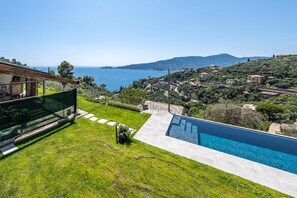 Una piscina riscaldata