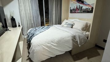 1 Schlafzimmer, kostenloses WLAN, Bettwäsche