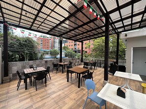 Rooftop terrace
