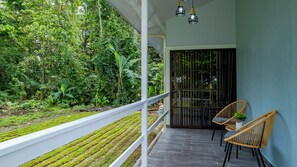 Ferienhaus, Bergblick | Balkon