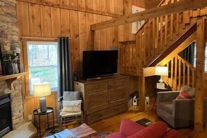 تلفزيون، مدفأة