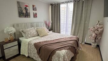 1 habitación, wifi gratis y ropa de cama