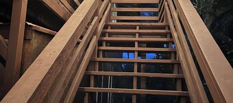 Comfy 2-bedroom 1-bath, in Kea'au near Hilo, WiFi and food forest