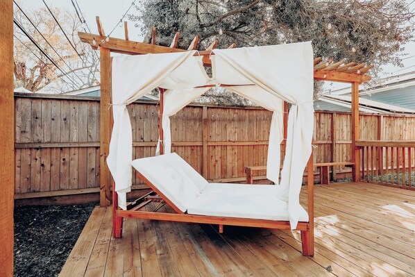 Enceinte de l’hébergement