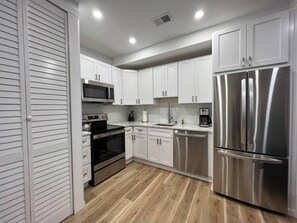 Microwave, oven, stovetop, dishwasher - NEW Renovated Beautiful APT~0.6 Miles Walk to Columbia Height Metro & Shops (Washington)